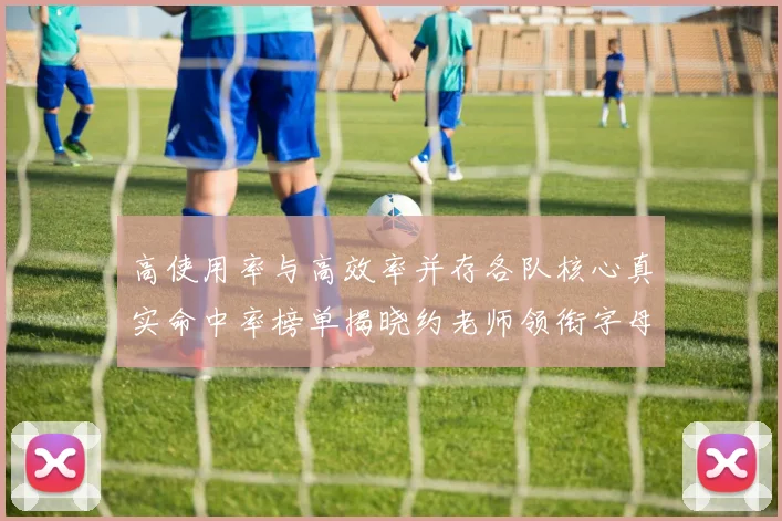 高使用率与高效率并存各队核心真实命中率榜单揭晓约老师领衔字母紧随其后